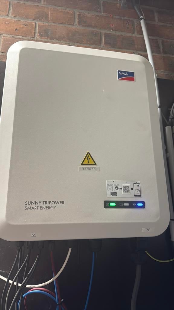 Sma hybride omvormer 10kw 3 fase, Ophalen, Zo goed als nieuw