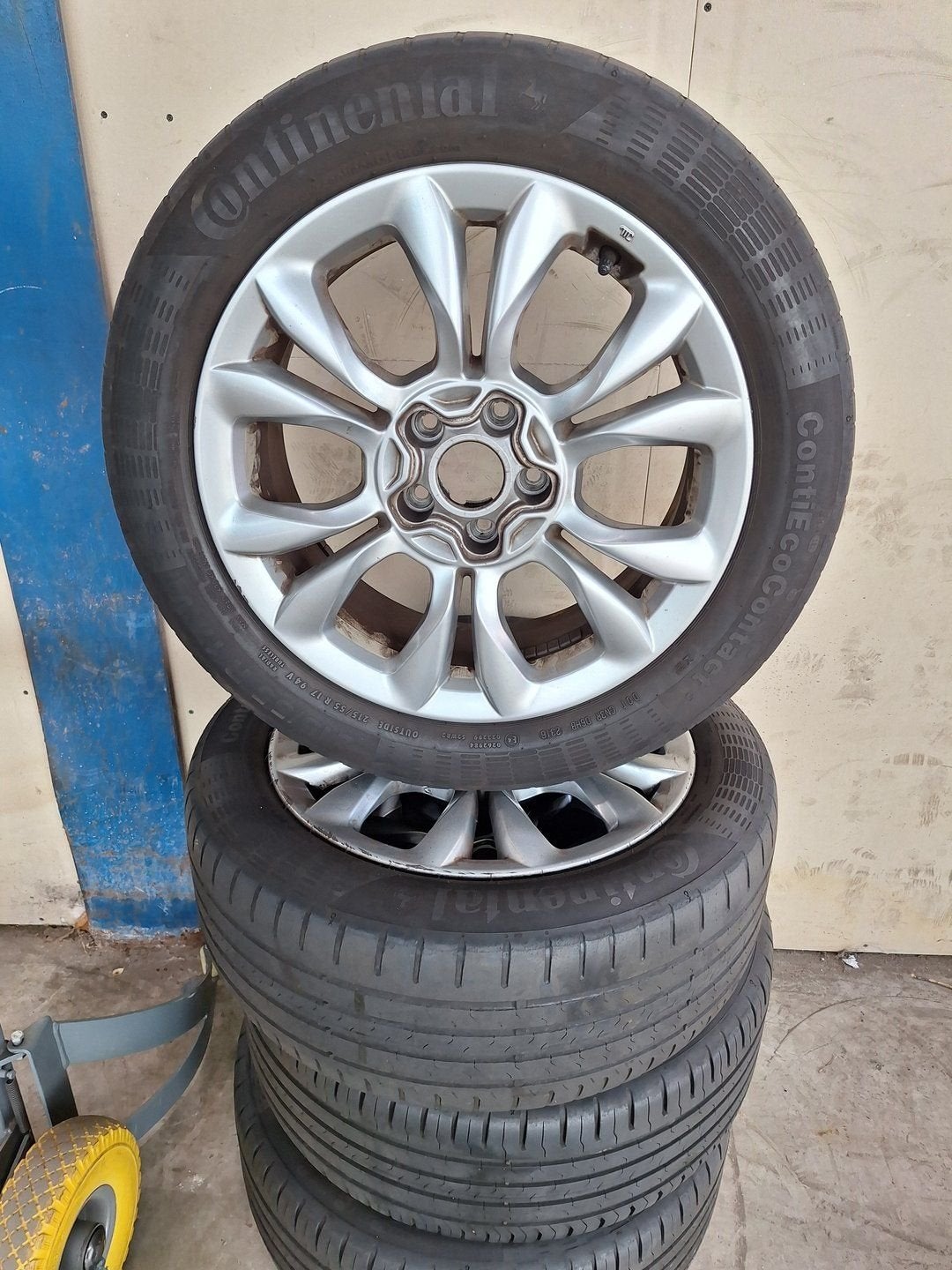 Fiat 500X Zomerset 17 Inch Origineel, Auto-onderdelen, Banden en Velgen, Ophalen, -, -, Banden en Velgen