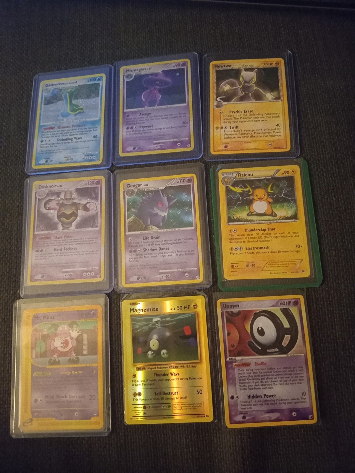 Vintage pokemon 4x holo 1x reverse, Ophalen of Verzenden