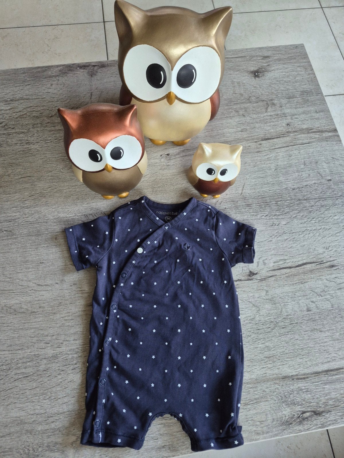 Boxpakje/kruippakje/pyjama Noppies Baby maat 56/1-2 maanden, Ophalen of Verzenden
