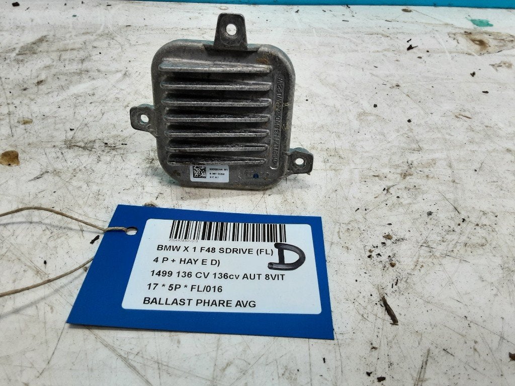 BALLAST DE PHARE XENON GAUCHE BMW X1 (F48) (90068144), Autos : Pièces & Accessoires, Utilisé, BMW, Petuelring 130
80809  München, DE