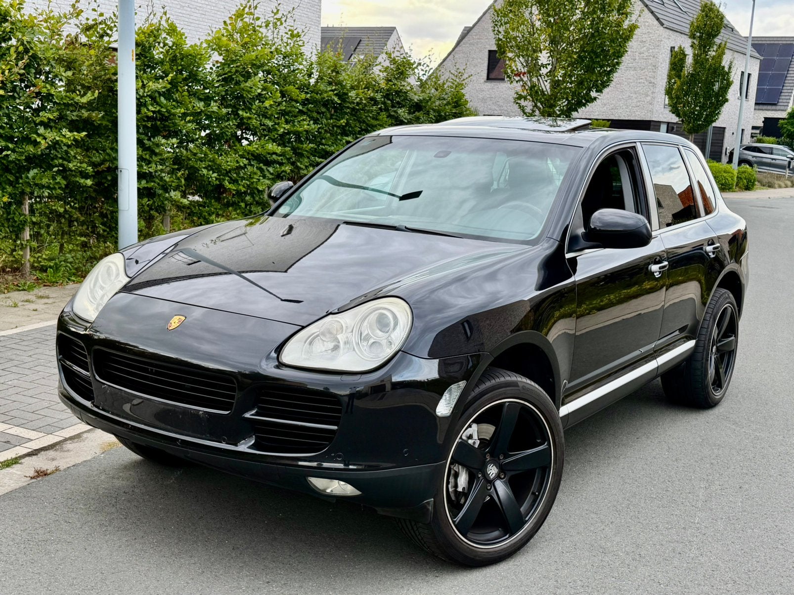 Porsche Cayenne 3.2i  Lichte Vracht 4zitter Gekeurd TOP STAA, Cayenne, Achat, Entreprise, Noir