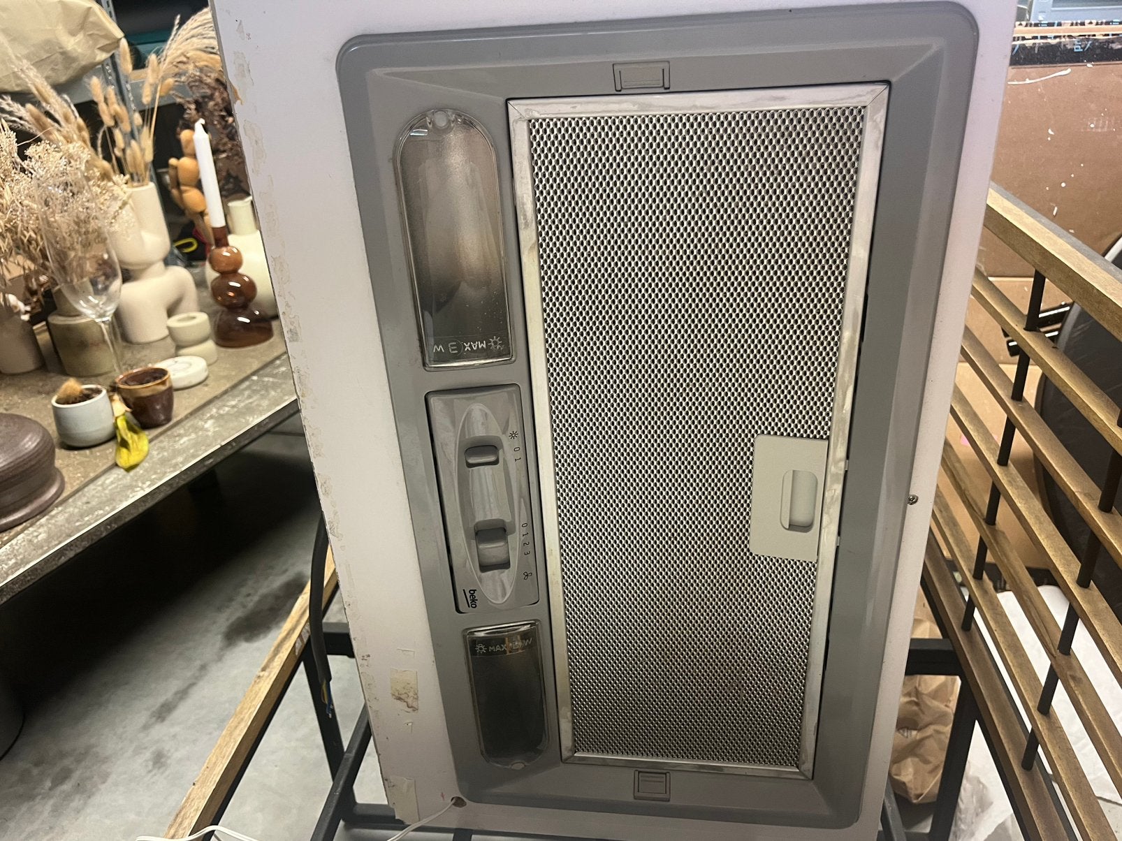 Beko inbouwdampkap, Huis en Inrichting, Brandblussers en Brandkasten, Gebruikt, Ophalen