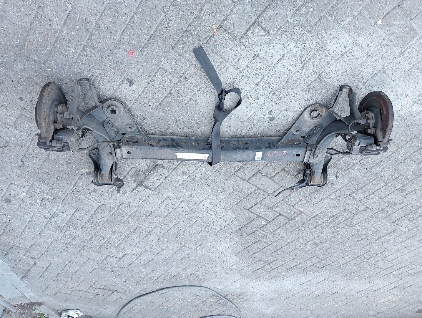 Achteras VW Golf 7 5Q0501049B, Auto-onderdelen, Gebruikt, -, Volkswagen, -