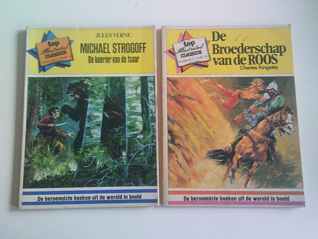 Illustrated Classics nr 62 en 63 . 1ste druk 1974, Boeken, Ophalen of Verzenden