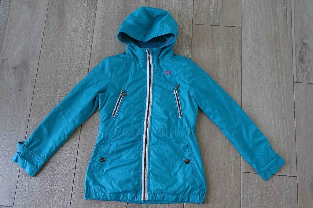 Turquoise zomerjas JBC maat 134/140, Kinderen en Baby's, Kinderkleding | Maat 134, Gebruikt, Meisje, JBC, Ophalen of Verzenden