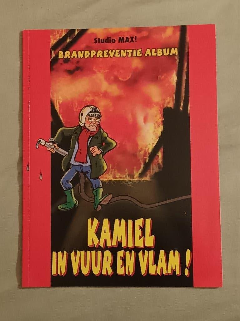 Kamiel Spiessens: Kamiel in vuur en vlam, Eén stripboek, Ophalen of Verzenden, Zo goed als nieuw