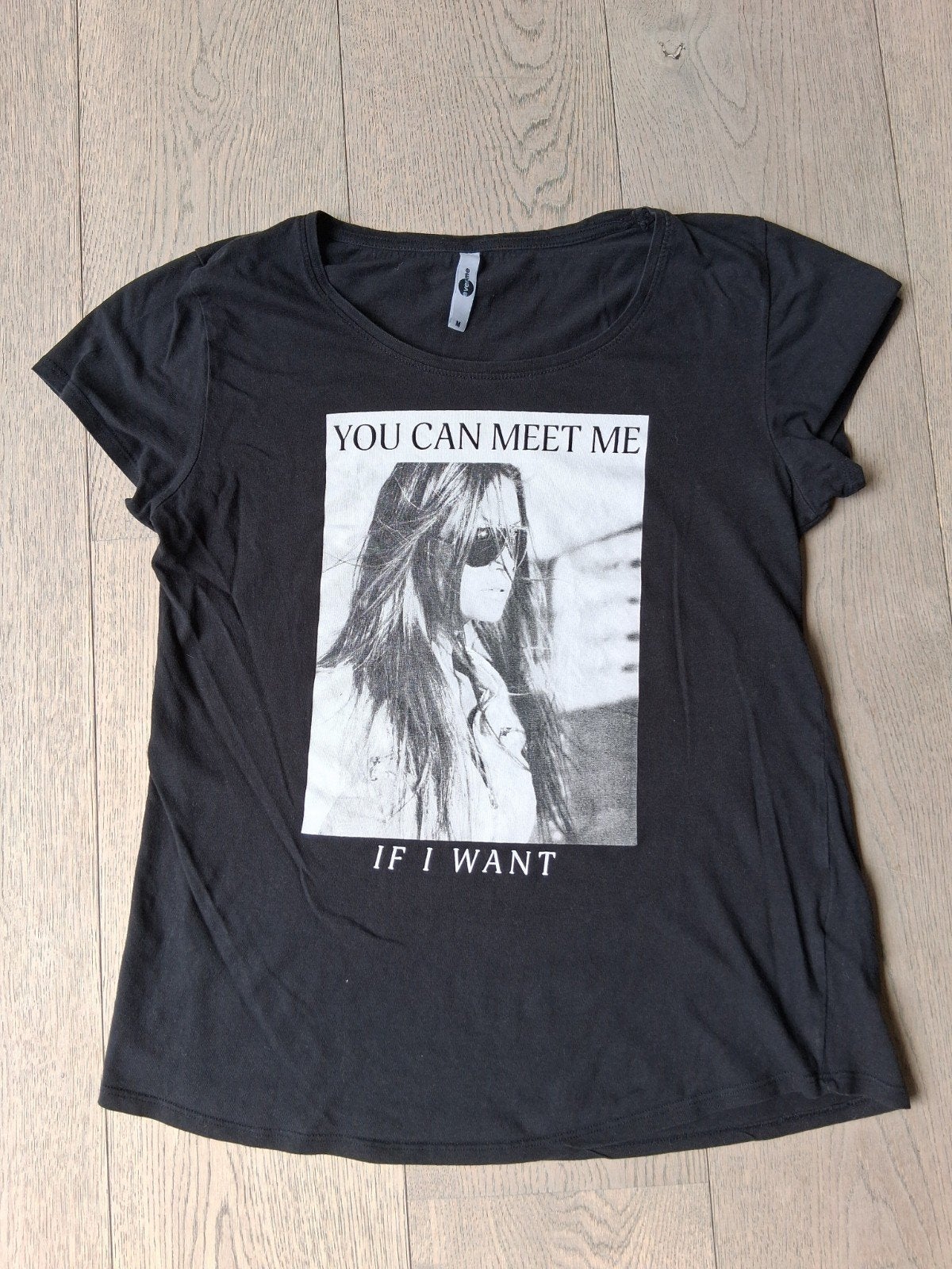 T-shirt - M - Takko fashion - zwart, Kleding | Dames, Maat 38/40 (M), Zwart, Ophalen of Verzenden, Korte mouw