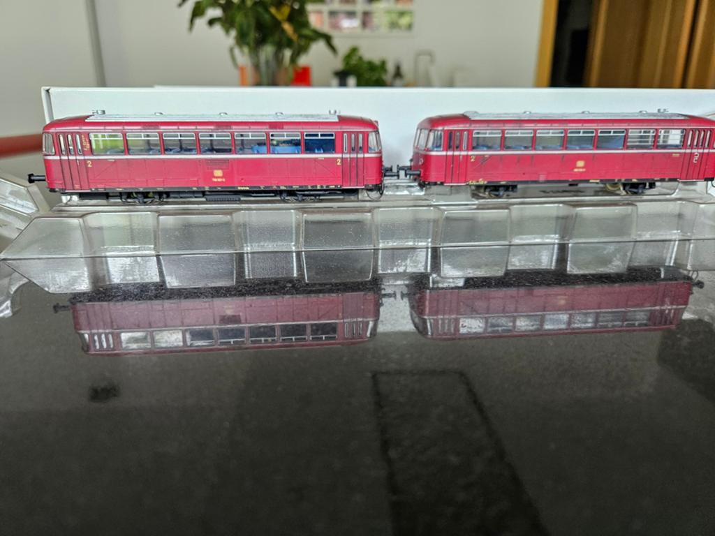 Autobus ferroviaire Trix 22987 avec cabine de direction., Hobby & Loisirs créatifs, Trains miniatures | HO, Enlèvement ou Envoi