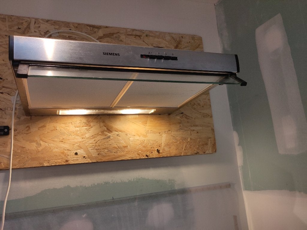 hotte casquette 60cm Siemens, Electroménager, Hottes, Enlèvement, Utilisé, 200 à 400 m³/h, Hotte sous-encastrable
