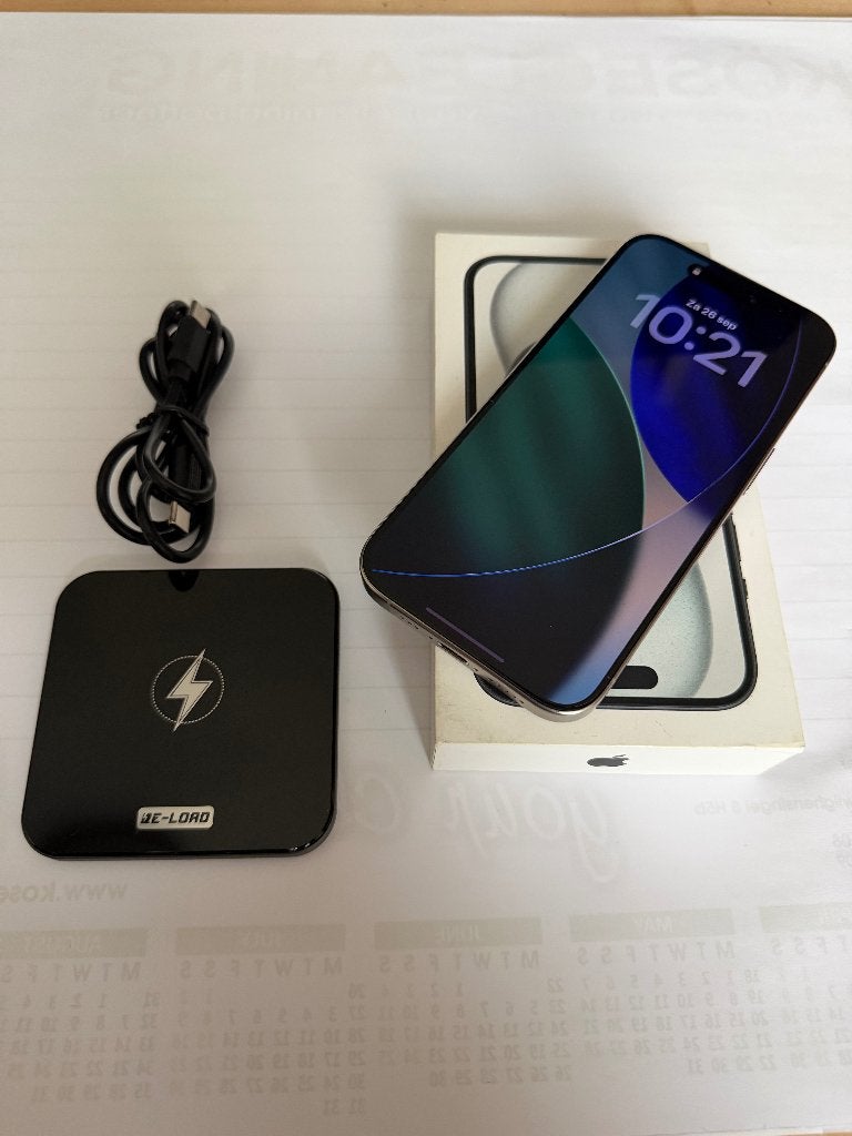 Iphone 15 Pro 256gb Naturel Titanium, 256 GB, Gebruikt, 88 %, Ophalen of Verzenden