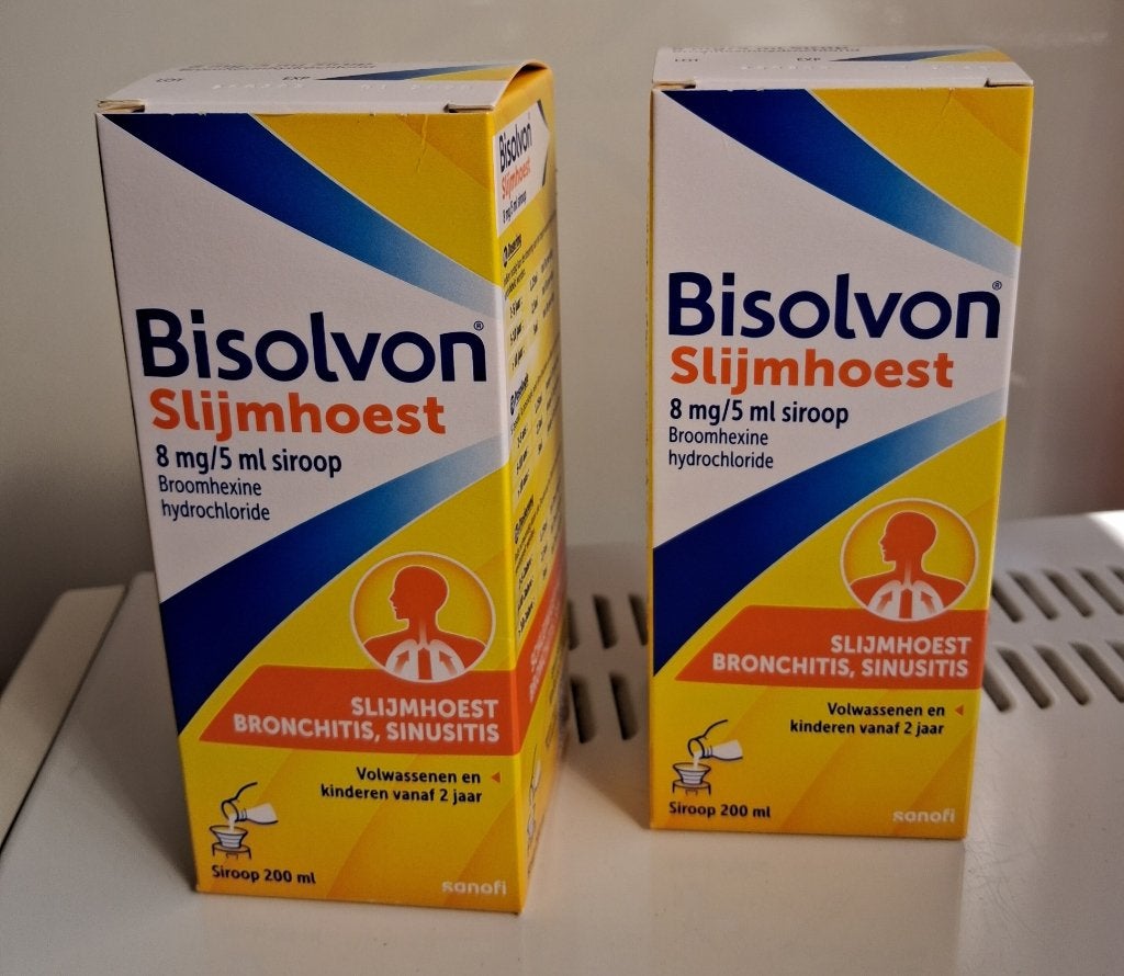 hoestsiroop Bisolvon slijmhoest (nieuw), Ophalen, Nieuw