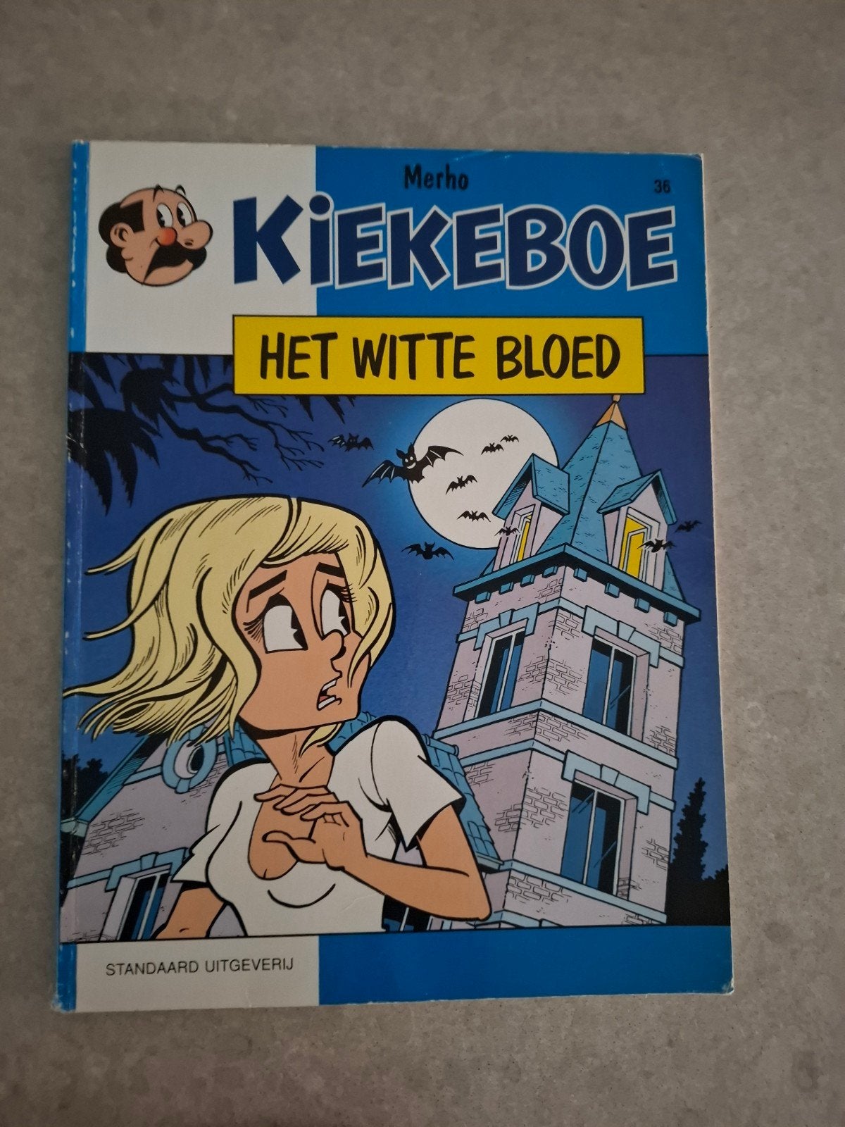 Peekaboo « Le sang blanc », Enlèvement ou Envoi, Une BD, Merho, Utilisé
