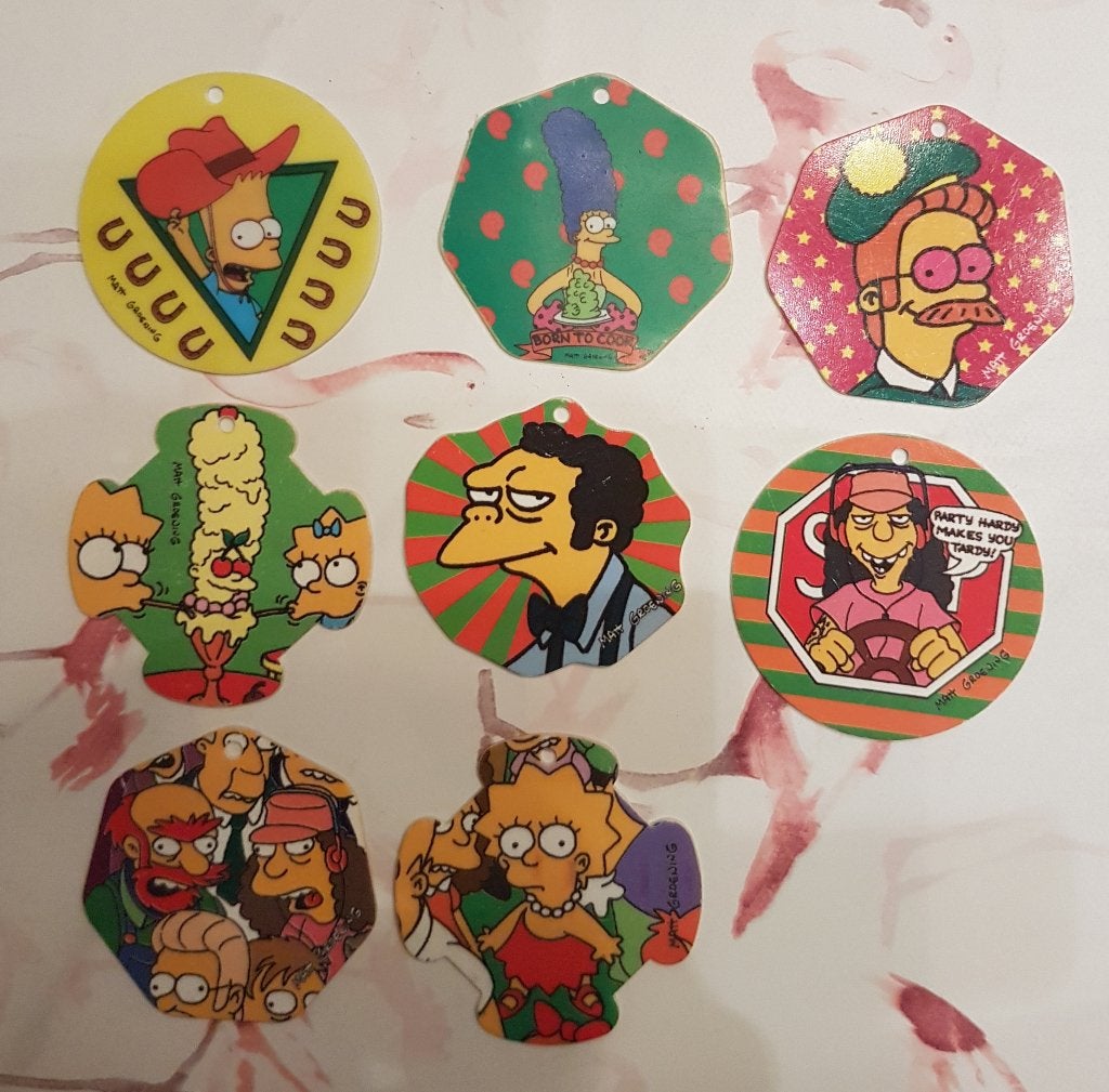Tatouages Croky, galerie Croky Les Simpsons, Croky Coins, Collections, Flippos, Envoi, Olympique, Flippos en vrac