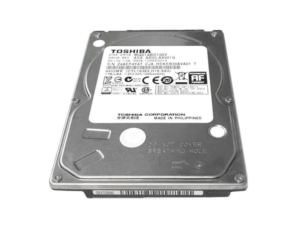 Disque dur Toshiba MQ01ABD100V 1TB 2.5" - occasion, Informatique & Logiciels, Disques durs, Enlèvement ou Envoi, HDD, Utilisé