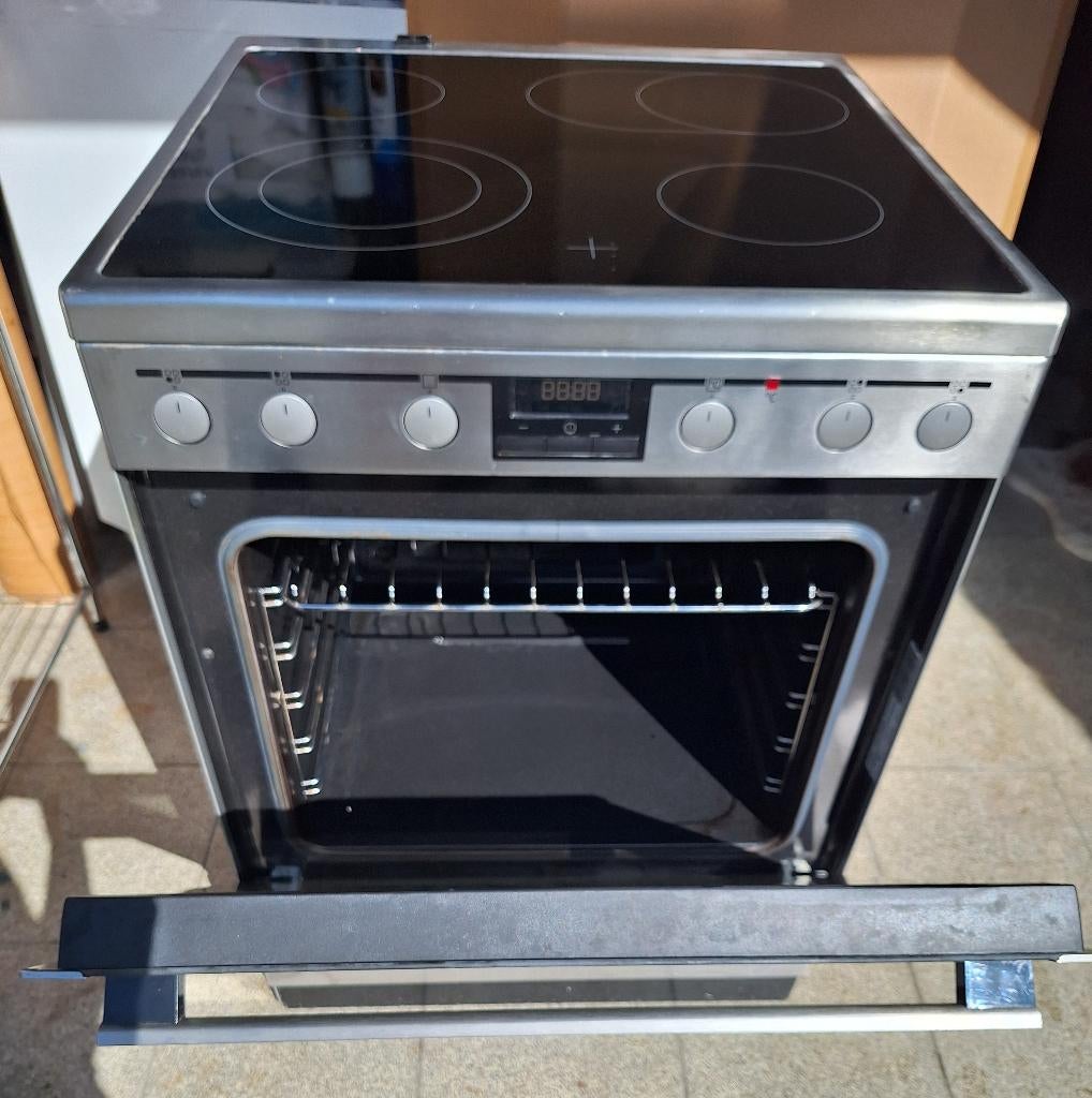 Keramisch fornuis met oven, Ophalen, Gebruikt, Keramisch, 4 kookzones