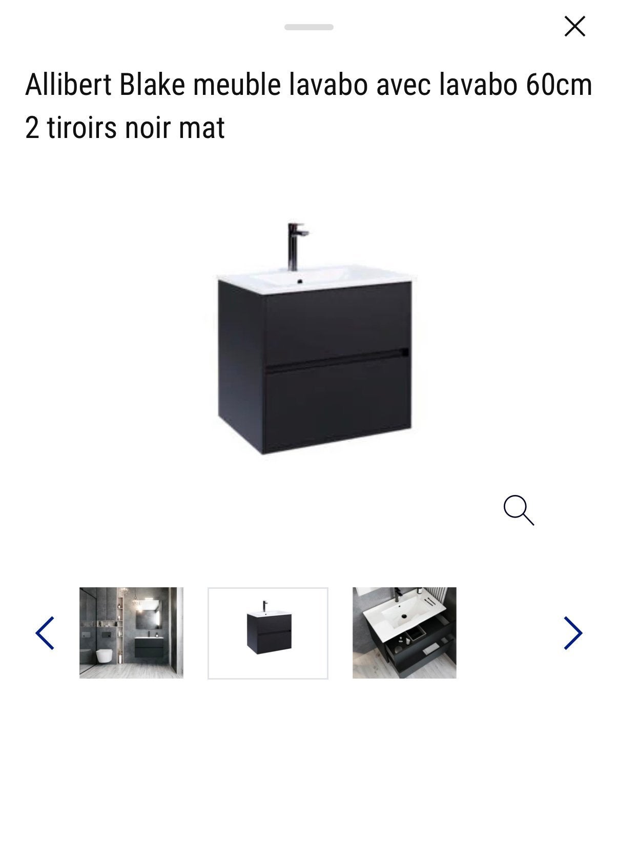 Ensemble meuble Salle de bain, Maison & Meubles, Enlèvement, Neuf, Autres types