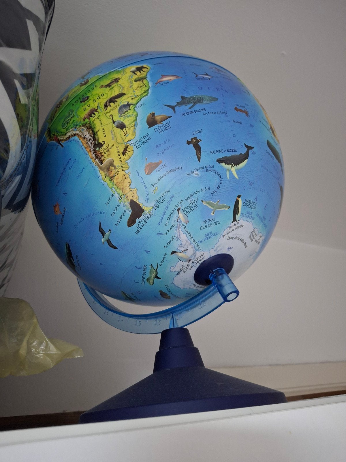 globe terrestre, Maison & Meubles, Rotatif, Utilisé, Globe enfant, Enlèvement