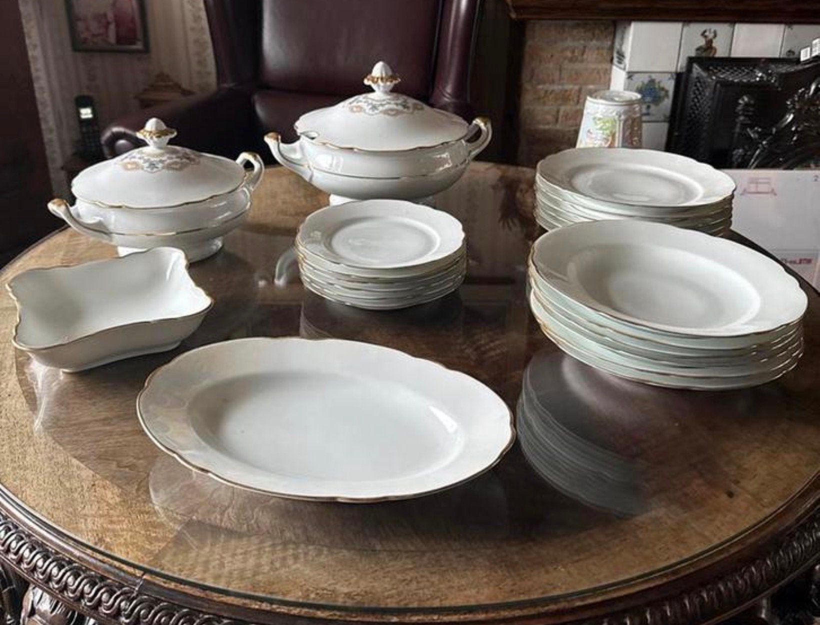 Servies van PMR Jaeger & co Bavaria, Enlèvement