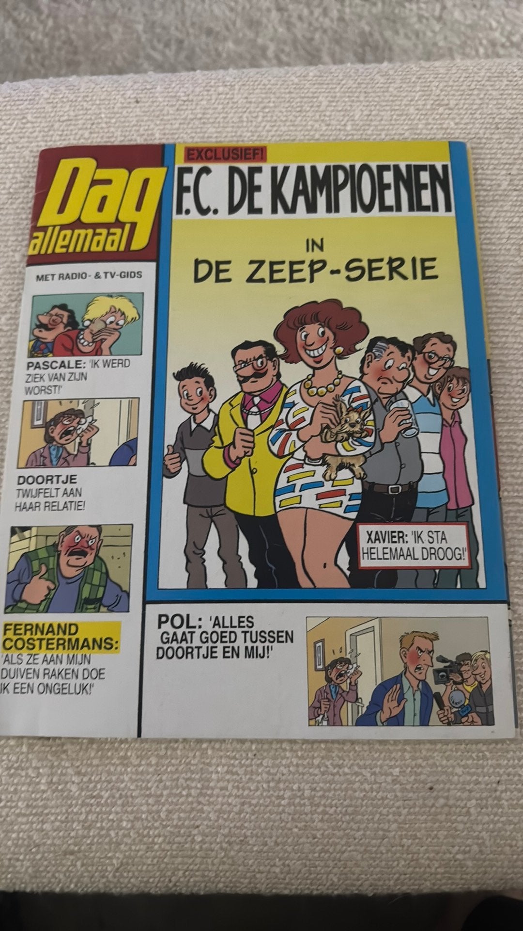In de zeep - serie, Enlèvement