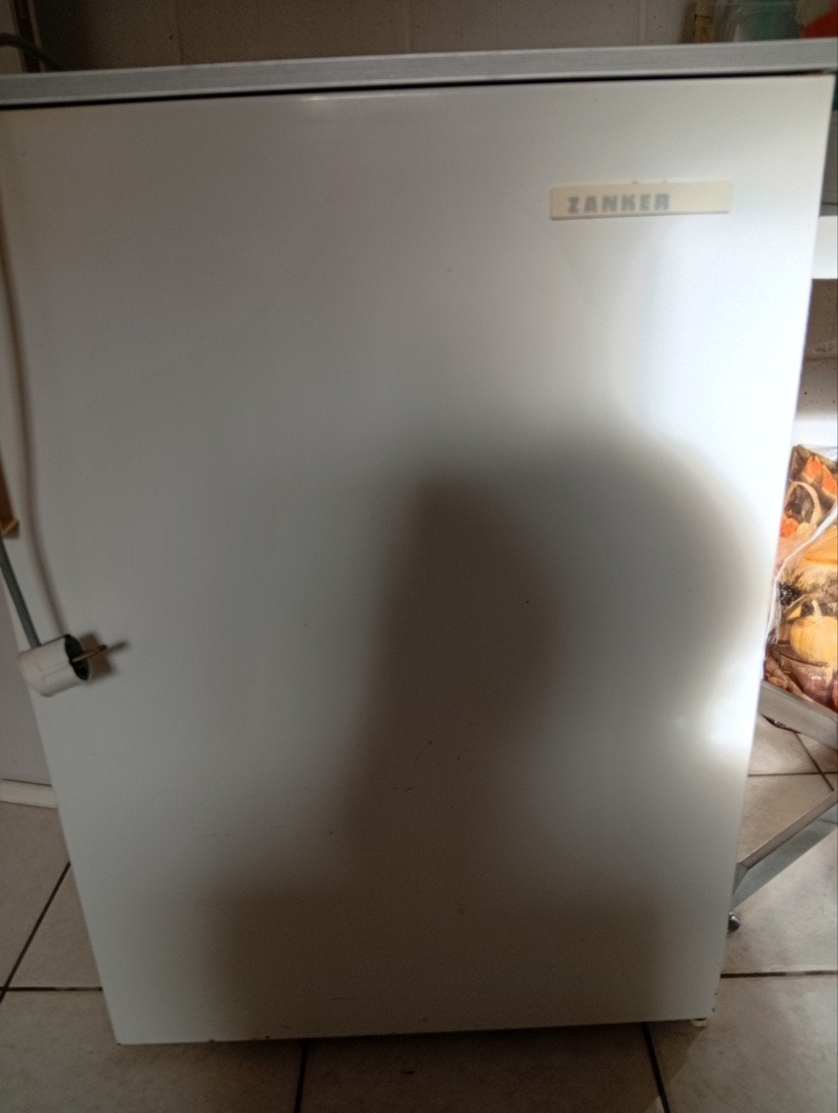 Petit frigo Zanker, Enlèvement, Utilisé, Congélateur