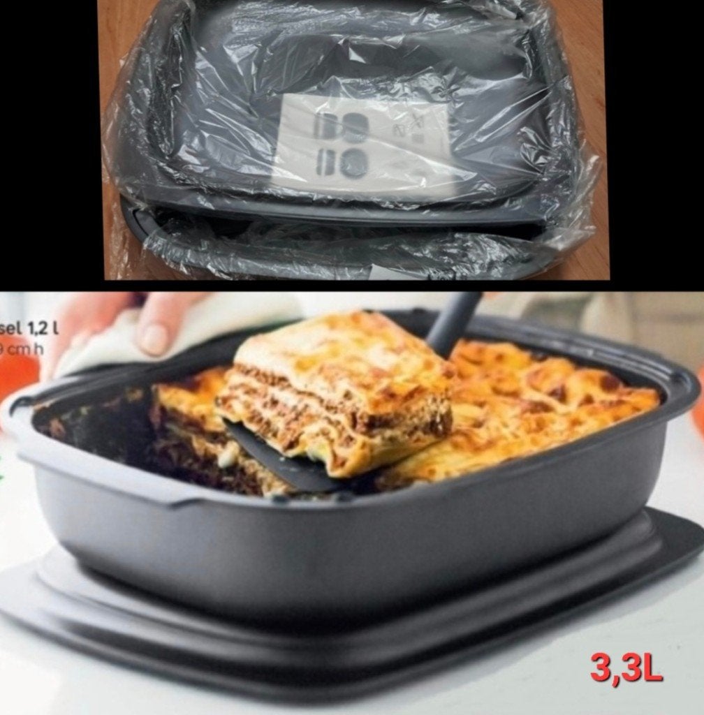 Tupperware UltraPro 3,3L Ovenschaal met Deksel, 3300 ml, Overige kleuren, Overige typen, Nieuw