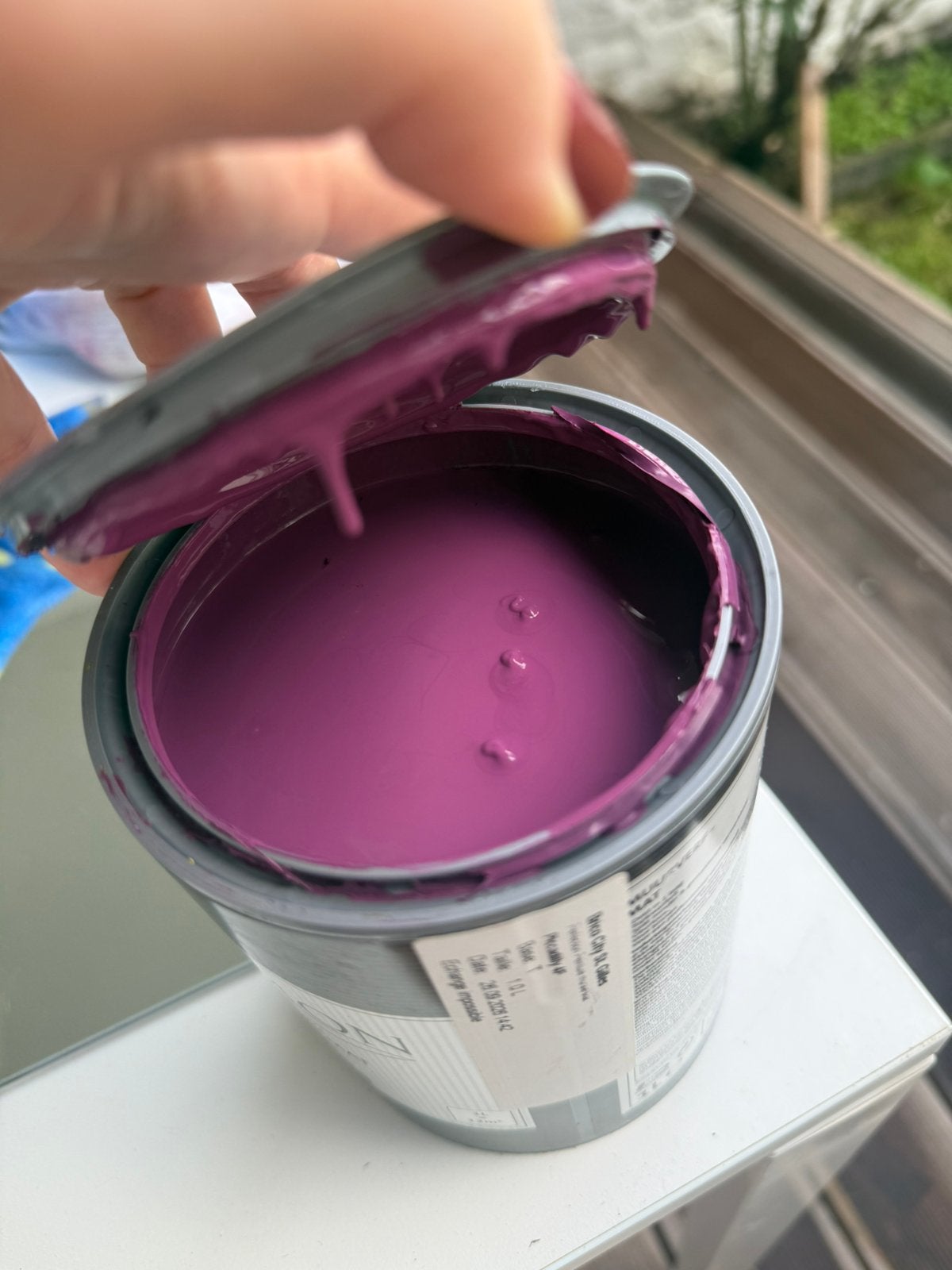 Peinture / Muurverf / paint mat, Neuf, Moins de 5 litres, Autres couleurs, Enlèvement