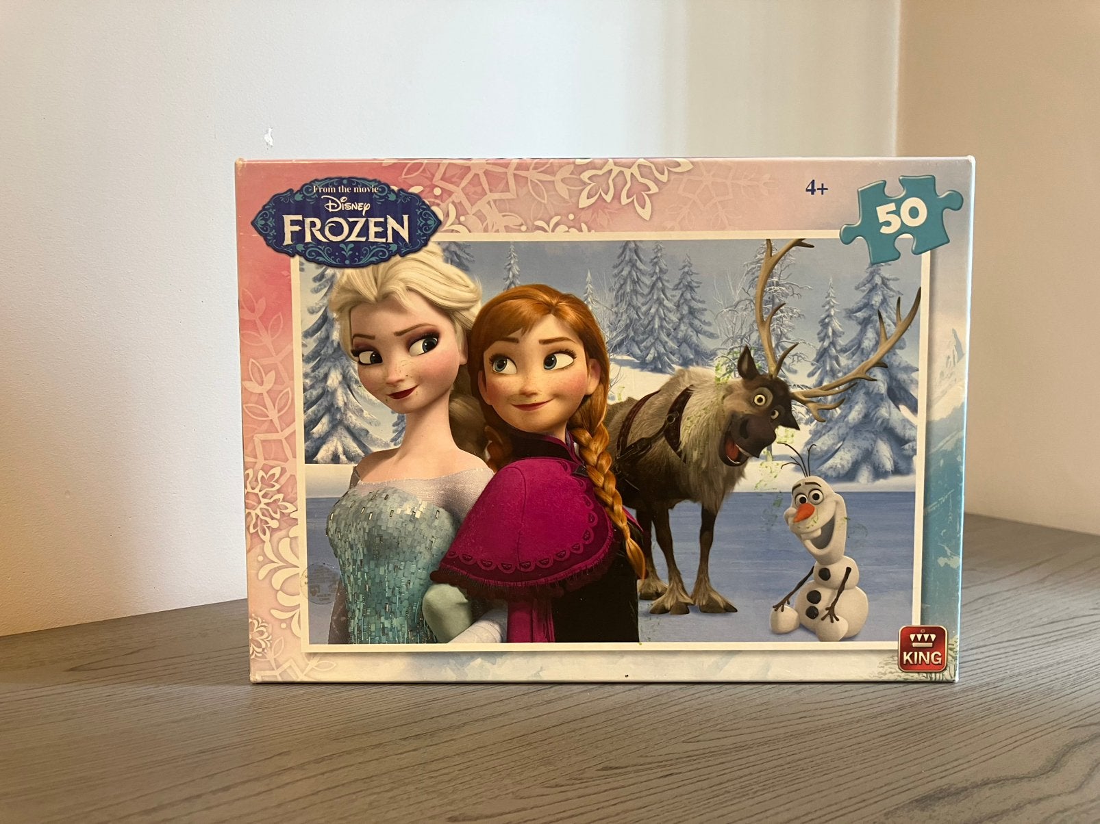 Puzzel frozen compleet, Ophalen of Verzenden, Zo goed als nieuw