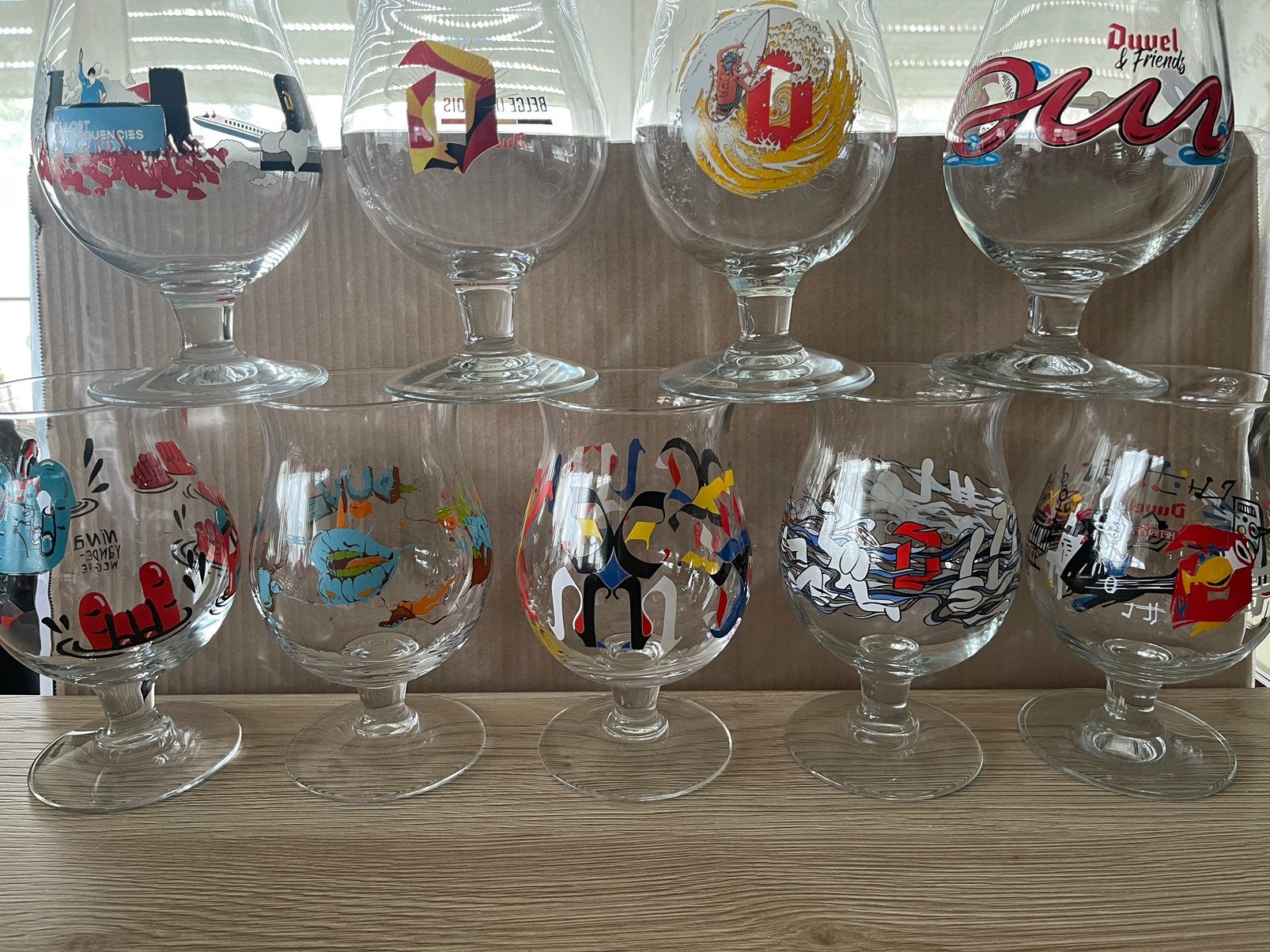 Duvel lot, Collections, Marques de bière, Enlèvement, Comme neuf, Duvel