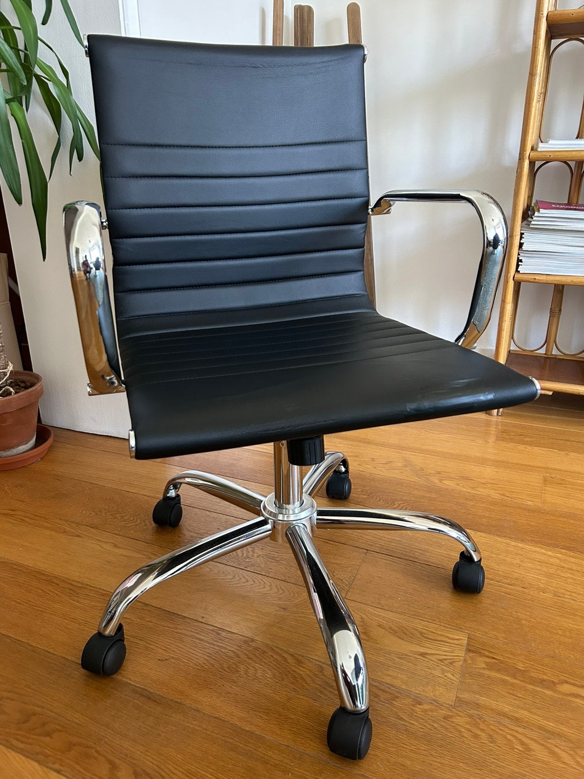Chaise bureau, Enlèvement, Comme neuf, Noir, Chaise de bureau