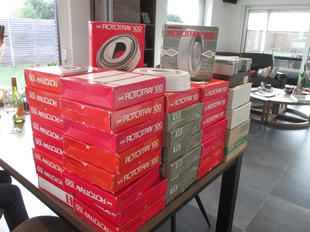 Dia-laders te koop, Ophalen, Gebruikt