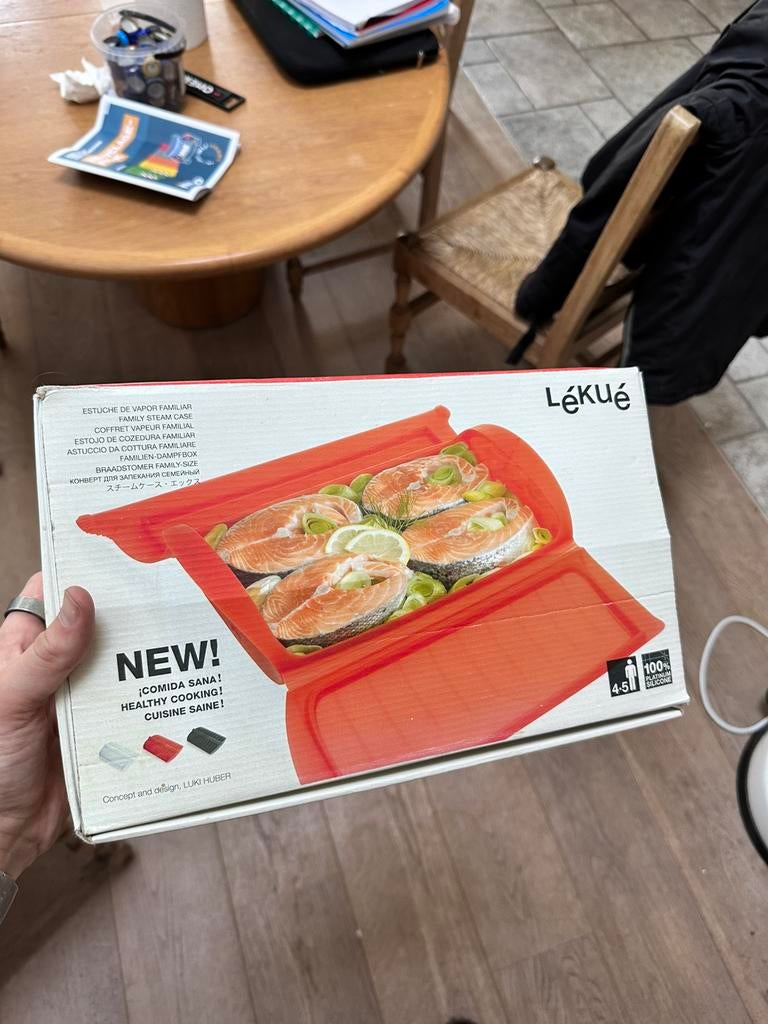 Stomer Lékué Family Steam Case, Enlèvement, Neuf