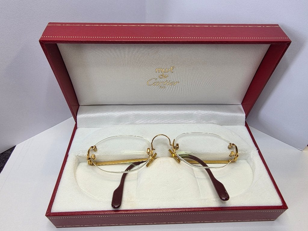 Lunettes Cartier, Bijoux, Sacs & Beauté, Comme neuf, Dolce & Gabbana, Lunettes, Jaune