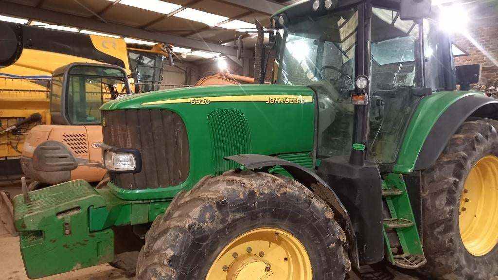 Tracteur John Deere 6920, 10350h, année 2004, 25000€, Enlèvement, Utilisé