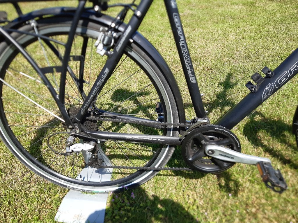 Heren fiets, Autres marques, Frein sur jante, 65 cm ou plus, Enlèvement