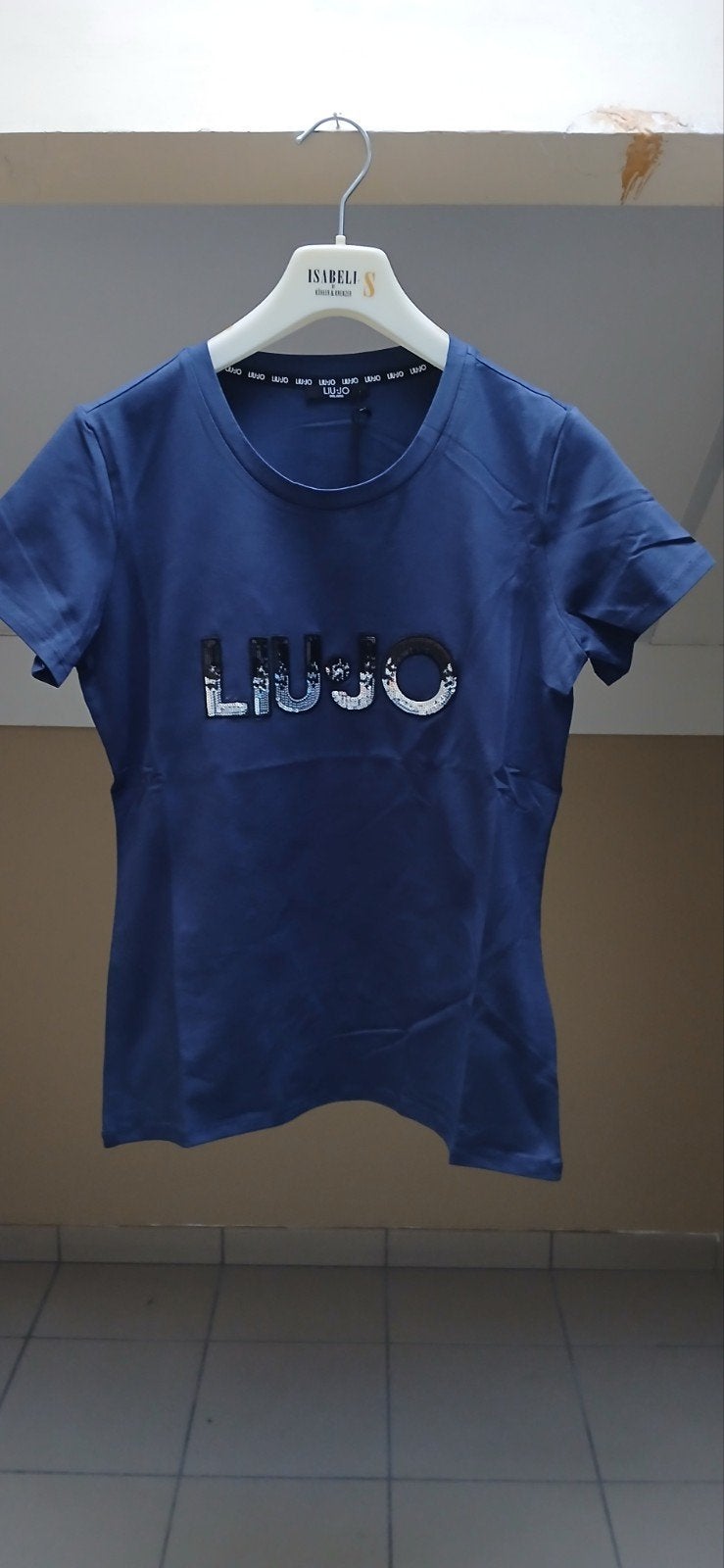 t,shirt van liu.jo, Blauw, Liu Jo, Maat 42/44 (L), Nieuw