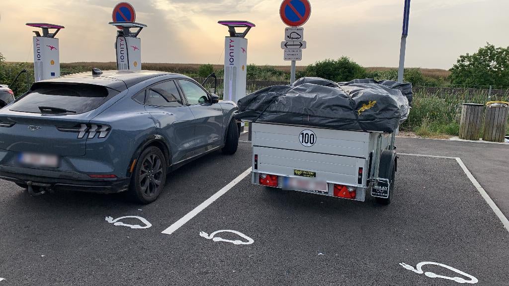 Tenttrailer Gordigear Savannah, Caravans en Kamperen, Ophalen, Zo goed als nieuw, Tot en met 4
