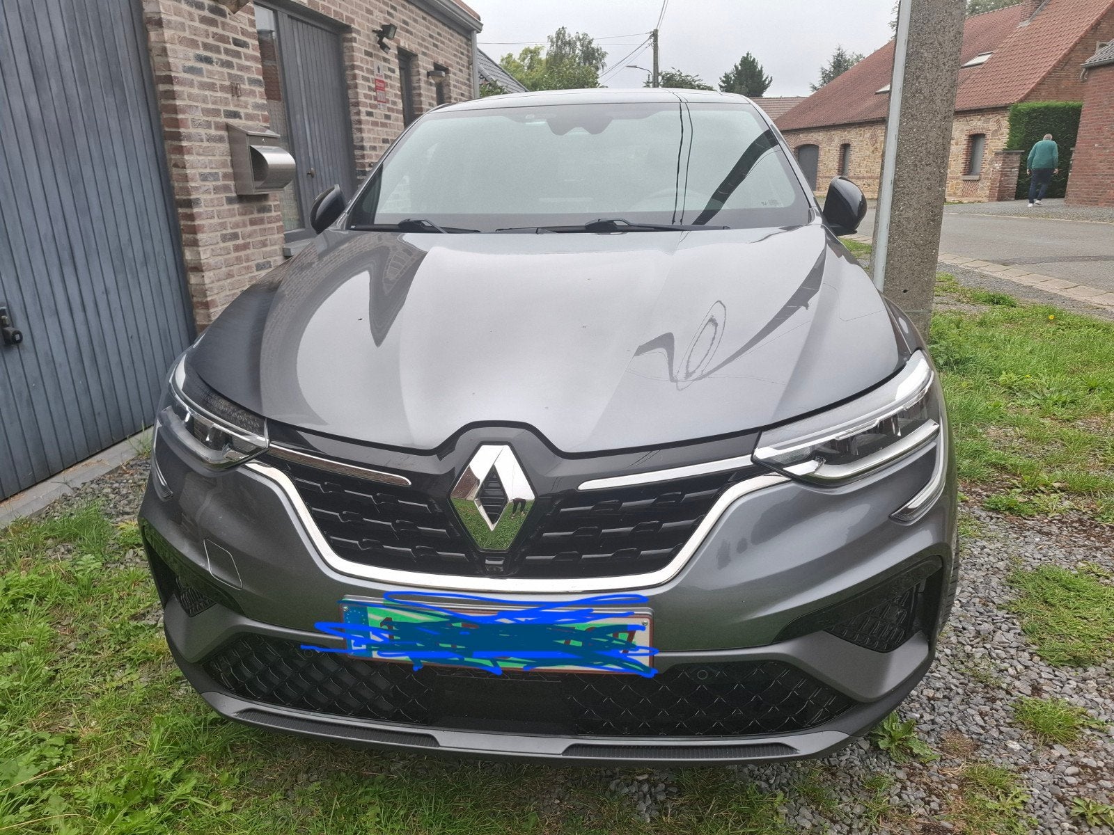 Renault Arkana R.S.Line mild hybride 2022, Autos, Cuir, Argent ou Gris, Achat, Noir