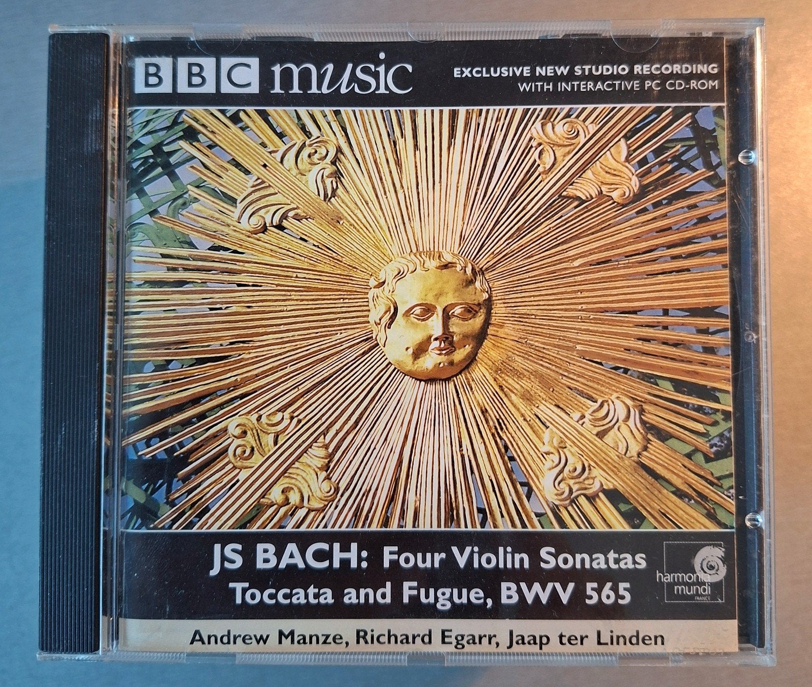 J.S. Bach.  Four violin Sonatas (BBC)., Ophalen of Verzenden, Bach