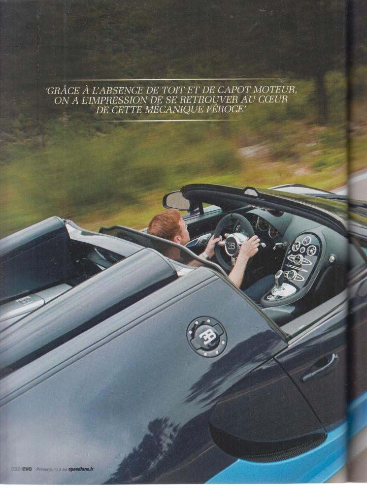 Bugatti Veyron Grand Sport Vitesse voiture de collection, Verzenden, Gelezen