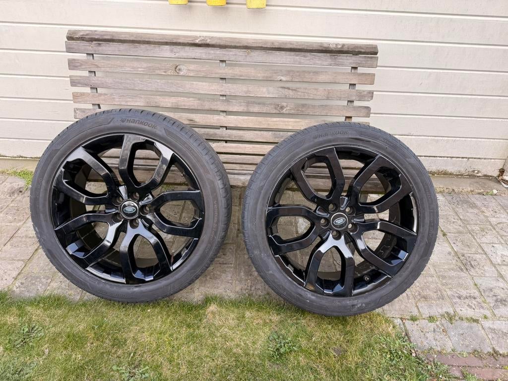Land Rover Discover sport 20” velgen zwart, Auto-onderdelen, Banden en Velgen, Ophalen, Banden en Velgen, Terreinwagen, 20 inch