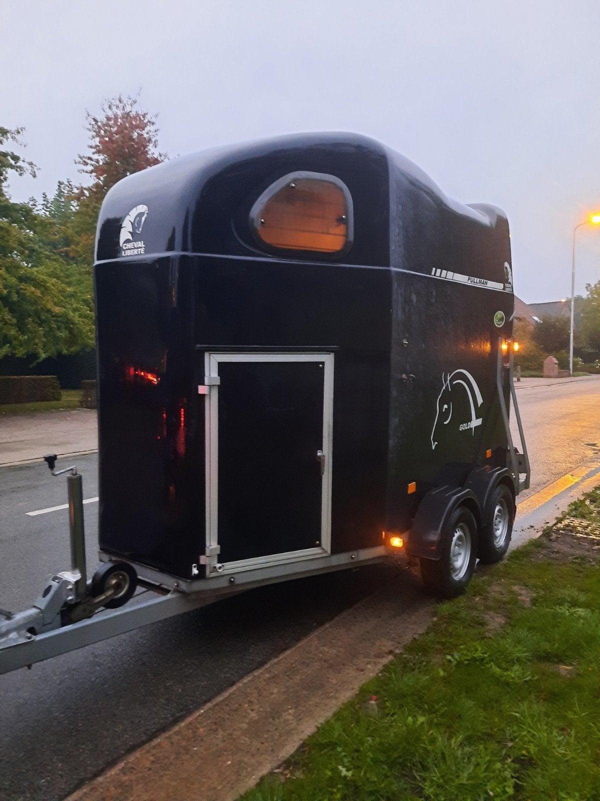 2 paard trailer van Cheval liberte van 2011, Enlèvement, Comme neuf, Aluminium, Remorque 2 chevaux