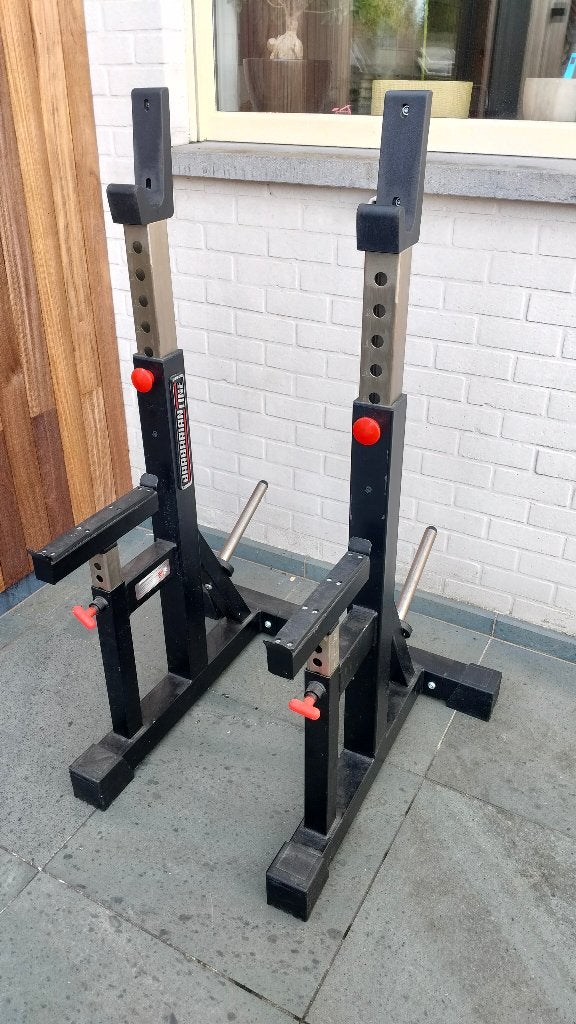 Atx/ barbarian squat stands, Sports & Fitness, Enlèvement, Comme neuf, Bras, Autres types