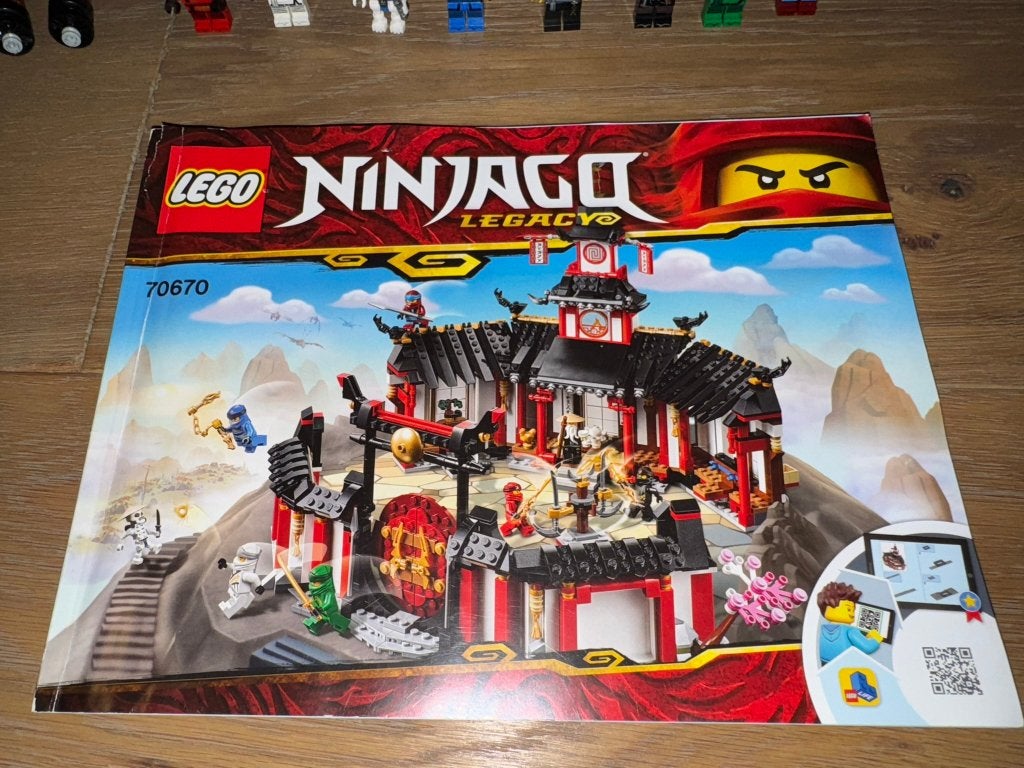 Lego Ninjago 70670 Spinjitzu Klooster, Enlèvement ou Envoi, Lego, Ensemble complet, Instructions incluses
