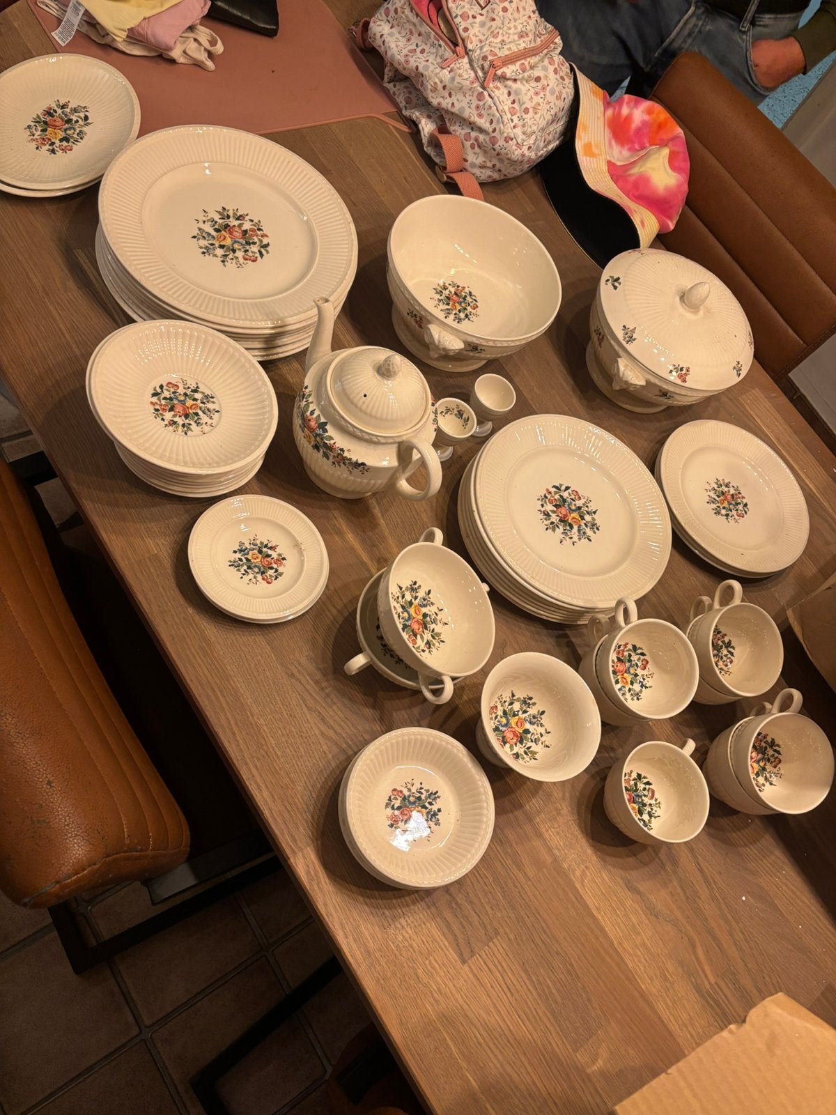 Conway porseleinen servies – vintage – uitstekende staat, Ophalen of Verzenden