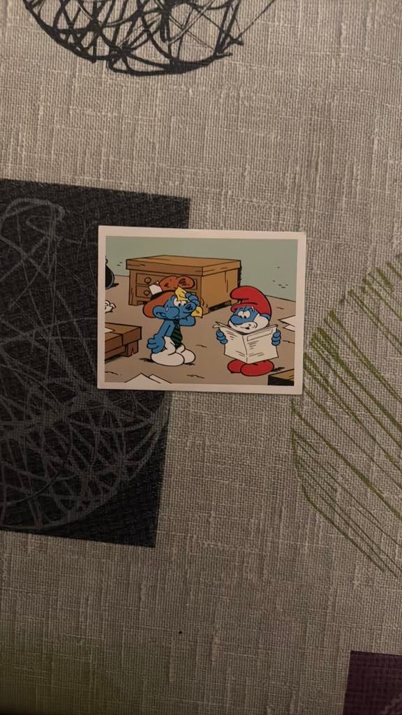 Smurfen sticker, Verzamelen, Ophalen of Verzenden