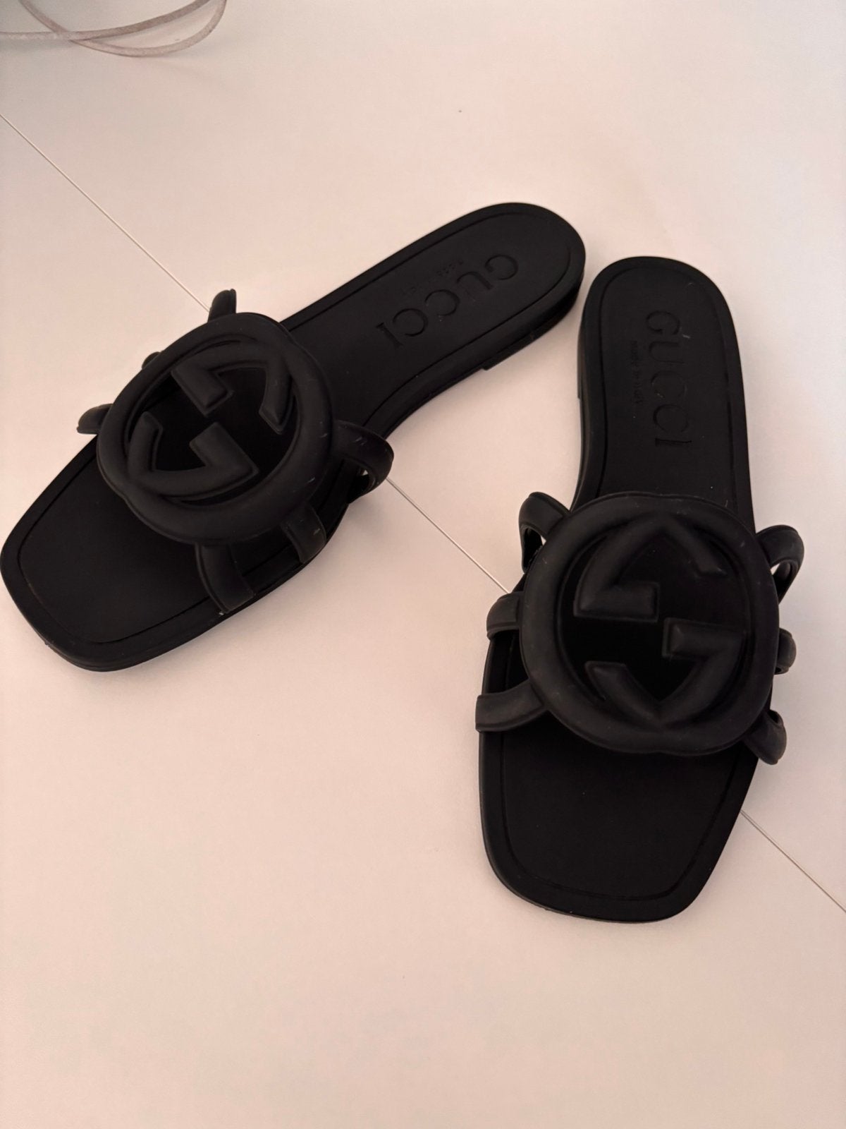 Gucci sandalen, Zwart, Nieuw, Sandalen of Muiltjes, Ophalen of Verzenden