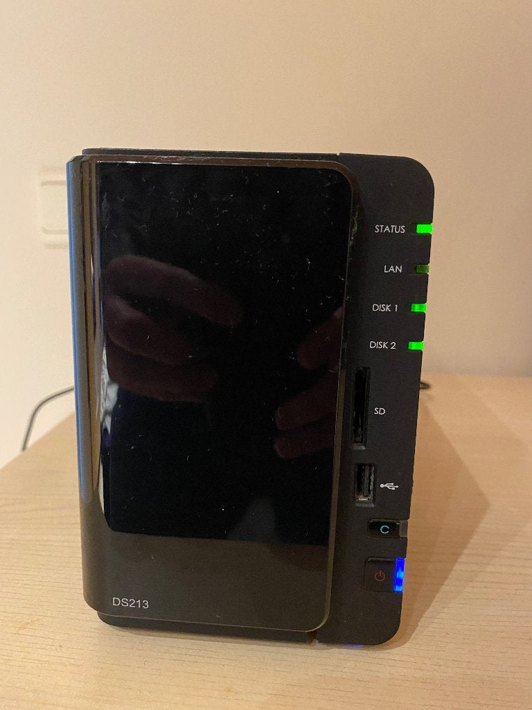 Synology Nas DS213, Computers en Software, Harde schijven, Ophalen, HDD, Zo goed als nieuw, Synology