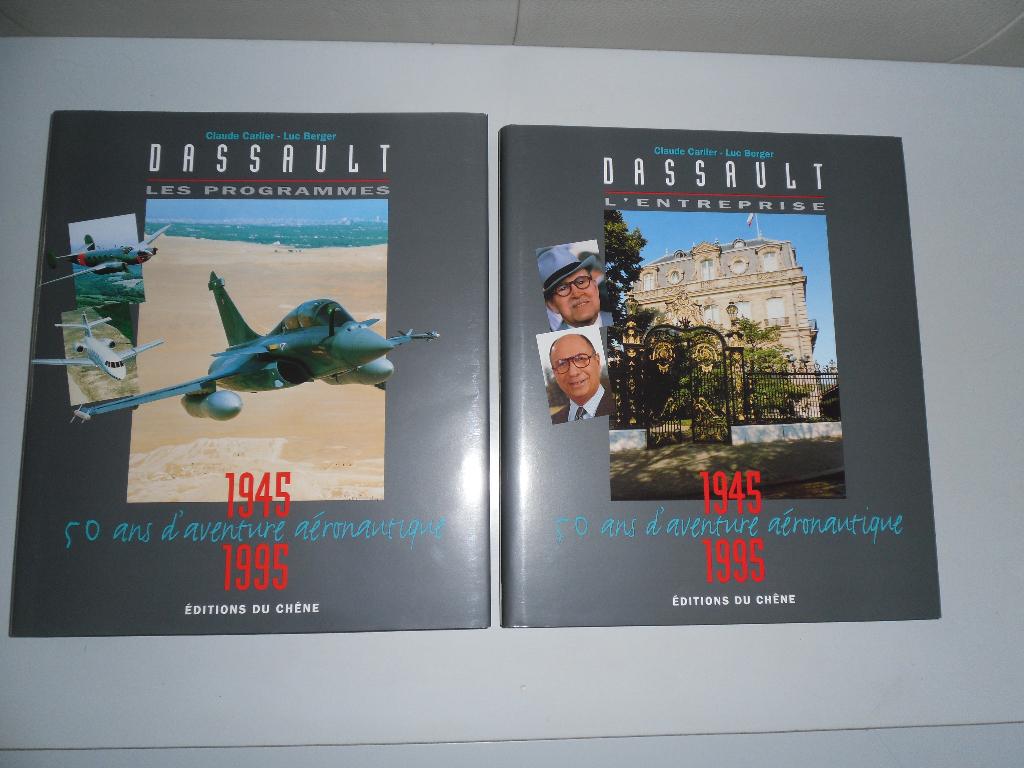 Dassault - 1945- 1995 - 50 ans d'aventure aéronautique, Livres, Enlèvement ou Envoi, Utilisé, Claude CARLIER et Luc BERGER, Avion