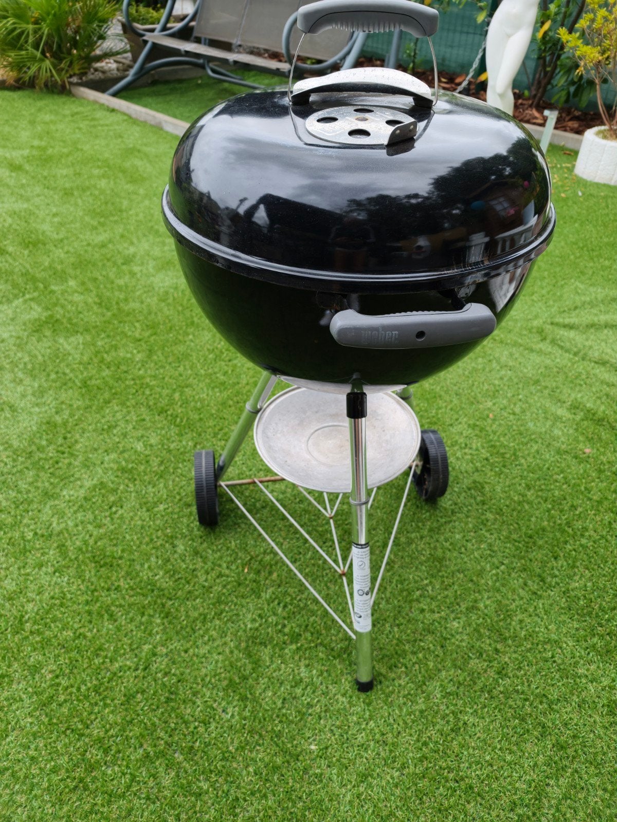 barbecue Weber, Tuin en Terras, Houtskoolbarbecues, Ophalen, Gebruikt, Weber